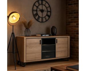 Buffet de salle à manger contemporain 3 portes 205cm PERO