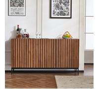 Buffet - DREAMMESPACE - 150x40x80cm - 3 portes - Étagères réglables - Design moderne