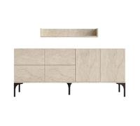 Bahut Stella travertin 180 x 40 x 55cm
