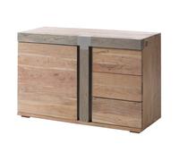Buffet en bois d'acacia laqué marron AMSTERDAM N° 109 - MASSIVMOEBEL24 - Classique - Intemporel - Salle à manger
