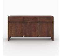 Buffet en bois de manguier avec 3 portes et 3 tiroirs - Achille - Maison Pavane