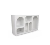 Buffet en bois "Liva" - 120 x 37 x 74 cm - Blanc
