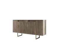 Buffet en bois ""Luxe"" - 160 x 35 x 80 cm - Marron