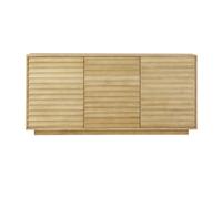 Buffet en bois manguier massif 3 portes L160 cm MATCHA