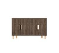 Buffet en bois ""Roger"" - 120 x 30 x 74 cm - Marron