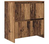 Buffet en bois rustique - vidaXL - 70x41x75 cm - Bois ancien - Bois d'ingénierie - 4 portes - Rangement ample