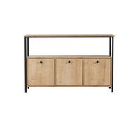Buffet en bois ""Solace"" - 120 x 30 x 77 cm - Beige