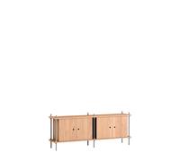 Buffet en Chêne et Acier Inoxydable