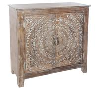 Buffet en manguier 2 portes SHIREL - Marron