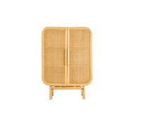 Buffet en rotin 2 portes L80 cm LUWAK