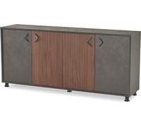 Buffet gris-brun Meubles de bureau de luxe Edie Bureau Bureau