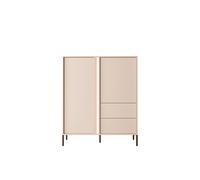 Buffet haut 2 portes 2 tiroirs 125 cm - LIXIA