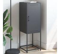 vidaXL Buffet haut - Anthracite - 36x39x107 cm