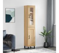Buffet Haut Armoire Rangement Salle de Séjour Maison Bois d'Ingénierie vidaXL