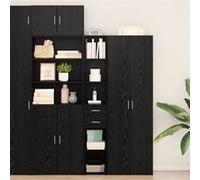 Buffet Haut Artisan Chêne 30x42,5x185 cm Bois aggloméré G