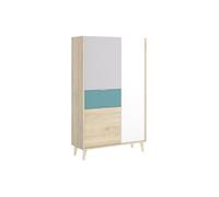 Buffet haut BICA - 3 portes 1 tiroir - Multicolore