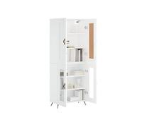 VIDAXL Buffet haut - Blanc