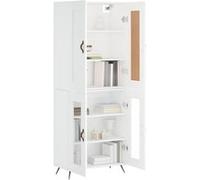 VIDAXL Buffet haut - Blanc