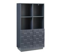 Buffet haut Bopibobro 118 x 64 x 30 cm gris foncé