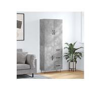 VIDAXL Buffet haut 3198093 Gris Béton