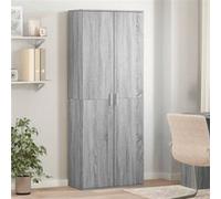 Buffet haut sonoma gris 70x35x180 cm bois d ingénierie sonoma gris G