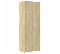 Buffet haut - UU - Grand espace - Chêne sonoma - 70x42,5x185 cm - bois d'ingénierie C1605