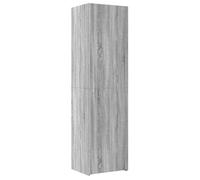 Buffet haut - UU - Sonoma gris - 50x42,5x185 cm - bois d'ingénierie C3295