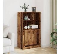 vidaXL Buffet haut Vieux Bois en bois d'ingénierie 60x35,5x103,5 cm