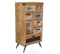 hjh Living Buffet CONTINENTO S Couleur Bois Foncé