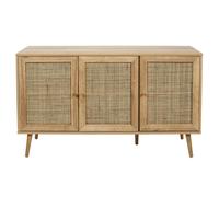 Buffet - Home Deco Factory - Bali - 3 Portes - Vintage - Marron