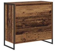 vidaXL Buffet Bois Ancien avec tiroir Industriel Bois d'ingénierie 79x36x75,5 cm