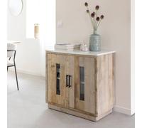 Buffet manguier marbre