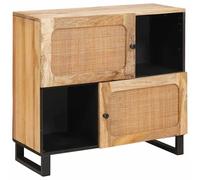 Buffet Marron 80 x 33 x 75 cm Bois de mangue massif vidaXL