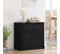 Buffet moderne en bois d'ingénierie - vidaXL - Chêne artisanal - 70x35,5x67,5 cm - Avec tiroir - 2 portes