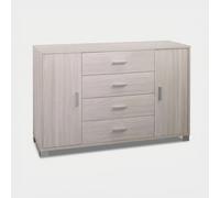 Buffet moderne de salon 2 portes 4 tiroirs Quadrante