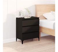 Buffet Noir 60x35x70 cm Bois d ingénierie Noir G
