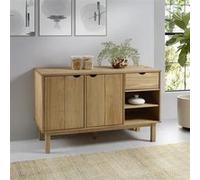 Buffet OTTA 114x43x73,5 cm Bois massif de pin Marron G