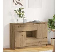 Buffet/Placard/Commode - 1 PC - Chêne artisanal 100x30x65,6 Bois d'ingénierie 65.5x30x100 cm - A5681