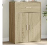 Buffet/Placard/Commode - 1 PC - pour Salon/Cuisine - chêne sonoma 60x30x84 cm - bois d'ingénierie A8070