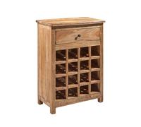 Buffet porte-bouteilles en bois pour cuisine et salon Bilbao