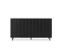 Normann Copenhagen Table d'appoint Rib 45x159 cm Noir doux