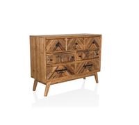 Buffet SANTJAGO WOOD XL Couleur Bois Foncé