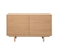 Buffet scandinave en bois clair 2 portes L120 cm SID