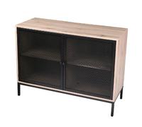 Buffet Soho 2 portes - Bois et Noir