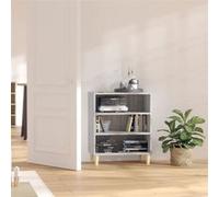 813189 vidaXL Buffet Sonoma gris 57x35x70 cm Aggloméré