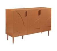 Buffet Starvili avec 3 portes 75 x 115 x 38 cm couleur rouille
