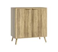 Buffet salon - HOMCOM - placard à 2 portes et étagère réglable - 77 x 40 x 81 cm