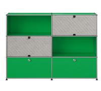 Buffet USM Haller M66 avec panneaux souples - Vert-gris - USM HALLER QS M66 29_93