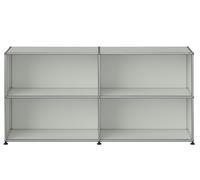 Buffet USM Haller M67 ouvert à quatre compartiments - Gris clair - USM HALLER QS M67 29