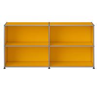 Buffet USM Haller M67 ouvert à quatre compartiments - Jaune doré - USM HALLER QS M67 25